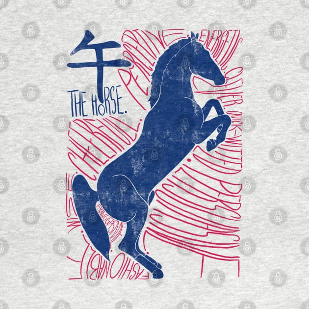 The Horse Shio Chinese Zodiac Sign by Ranggasme